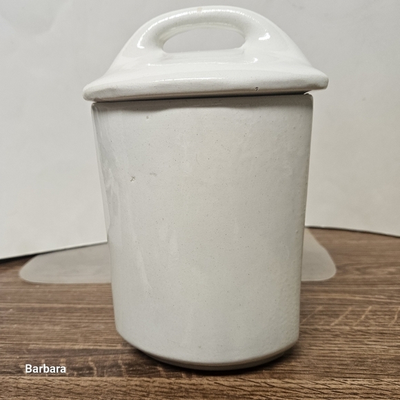 Vintage Antique 20s Czecho 1 Slovakia "Yvonne 357" Tea Porcelain Cannister - Picture 3 of 12